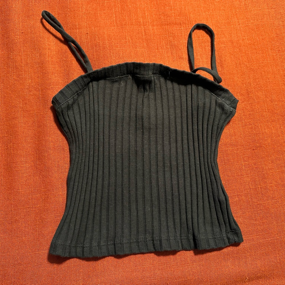 Spaghetti strap crop top